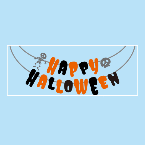 【ハッピーハロウィン】窓用透明シート